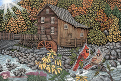 The Grist Mill - Canvas Prints