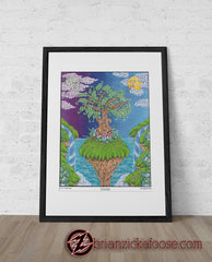 The Tree of Music in a Land of Enchantment - Limited Edition Prints