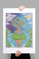 The Tree of Music in a Land of Enchantment - Limited Edition Prints