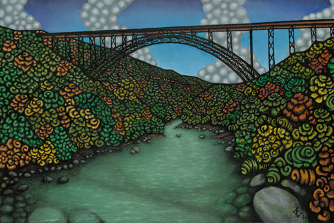 Ancient River in Autumn - Prints + Canvas