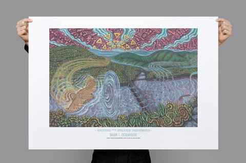 Adventures on the Appalachian Transformation 36x24 Inch Poster